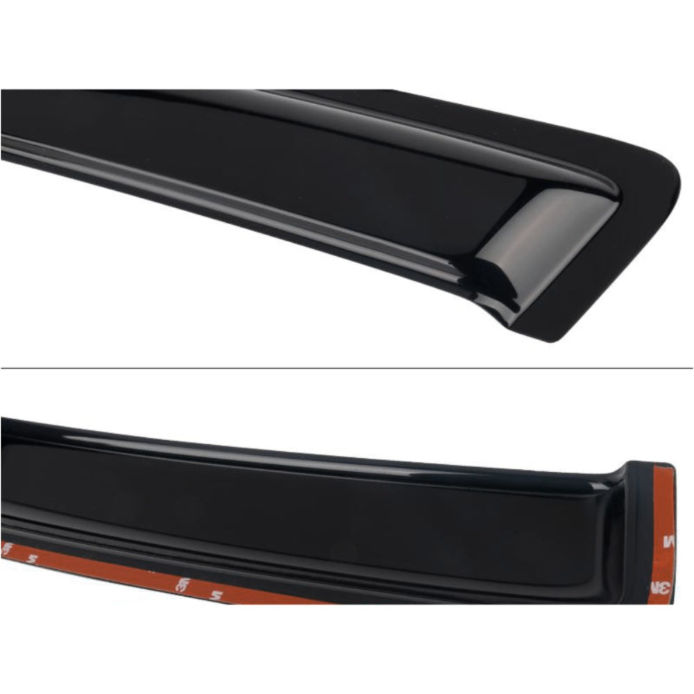 For 2004-15 Titan Extended Cab Pickup Cab Window Visors Rain Sun Guard Deflector