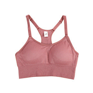Womens Padded Free Sports Bra Sweat Wicking And High Impact Resistant