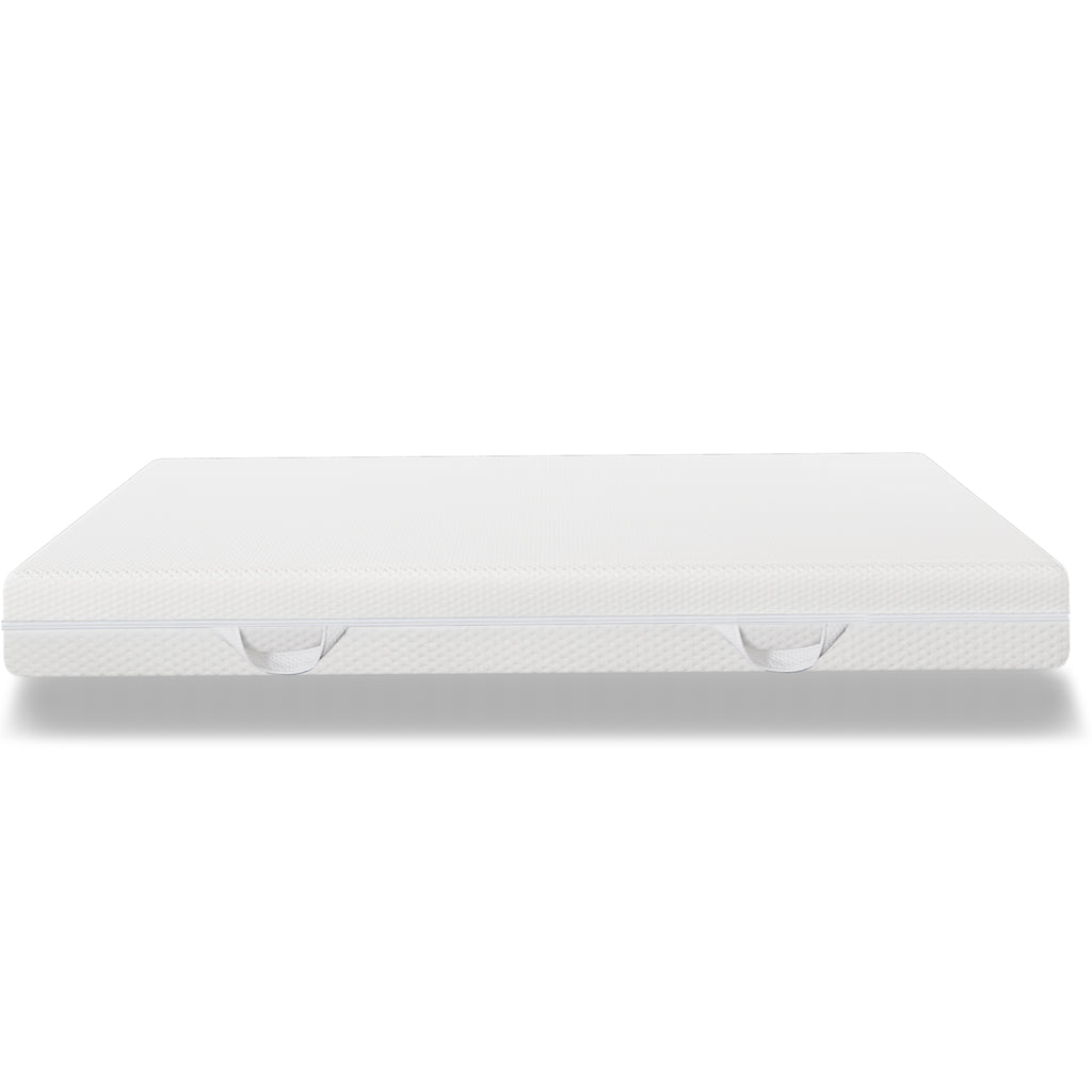TH310159AAA Cold Foam Mattress, 160x200, 7 Zones Comfort Foam Mattress, 20 Cm High, H3, H2, Ergonomic Cold Foam Mattress With Handles & Cover Washable Climate Fiber Quilted With All-round Zipper