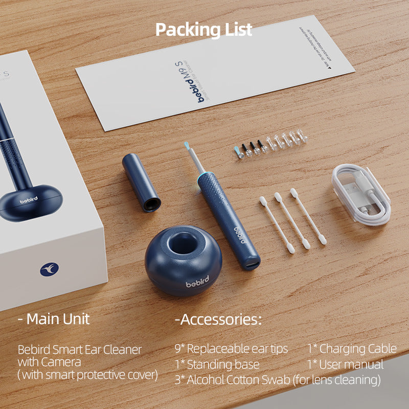 Smart Visual Earpick Snake Endoscope