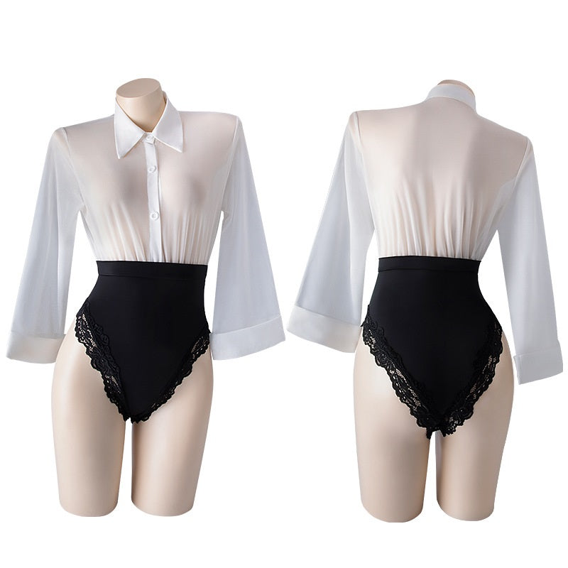 Women's Concealed One-piece Uniform Suit
