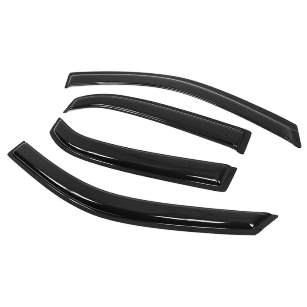 For 10-17 Equinox Window Visor Vent Sun Rain Deflector Guard 4PCS Set