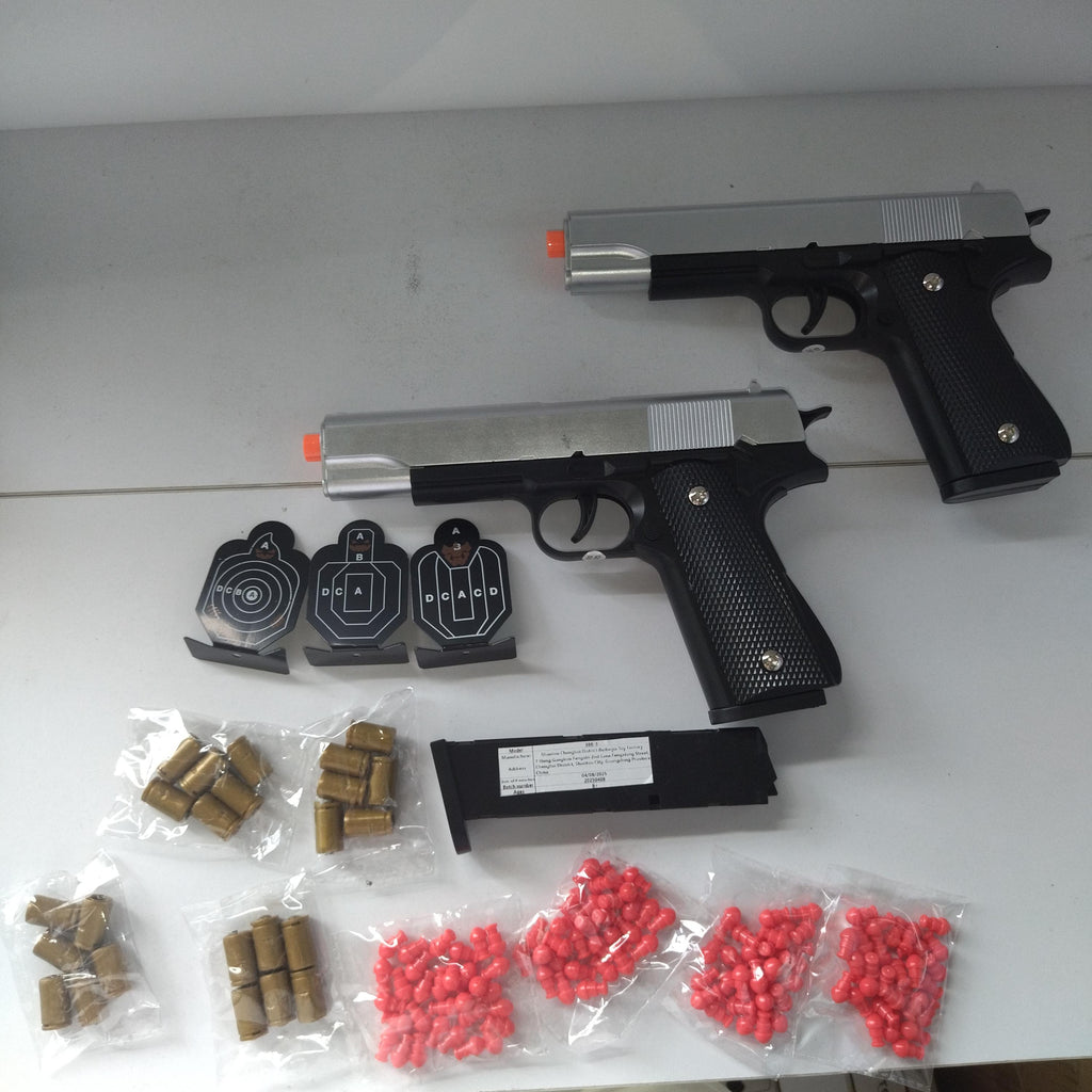New 1911 Semi-Automatic Soft-Dart Toy Gun  Realistic Shell Ejection & Authentic Appearance Toy For Parent-Child Battles