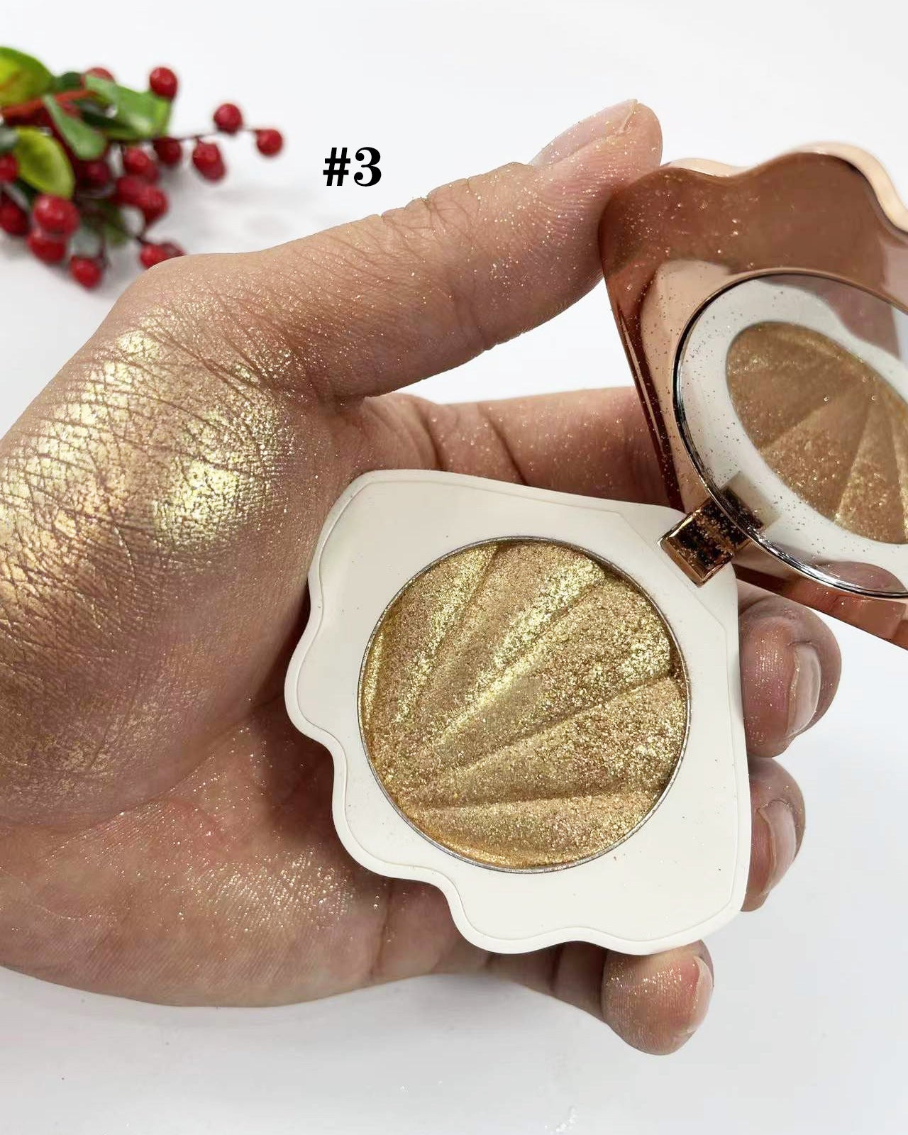 New Shell-shaped Monochrome Highlight And Contour Palette