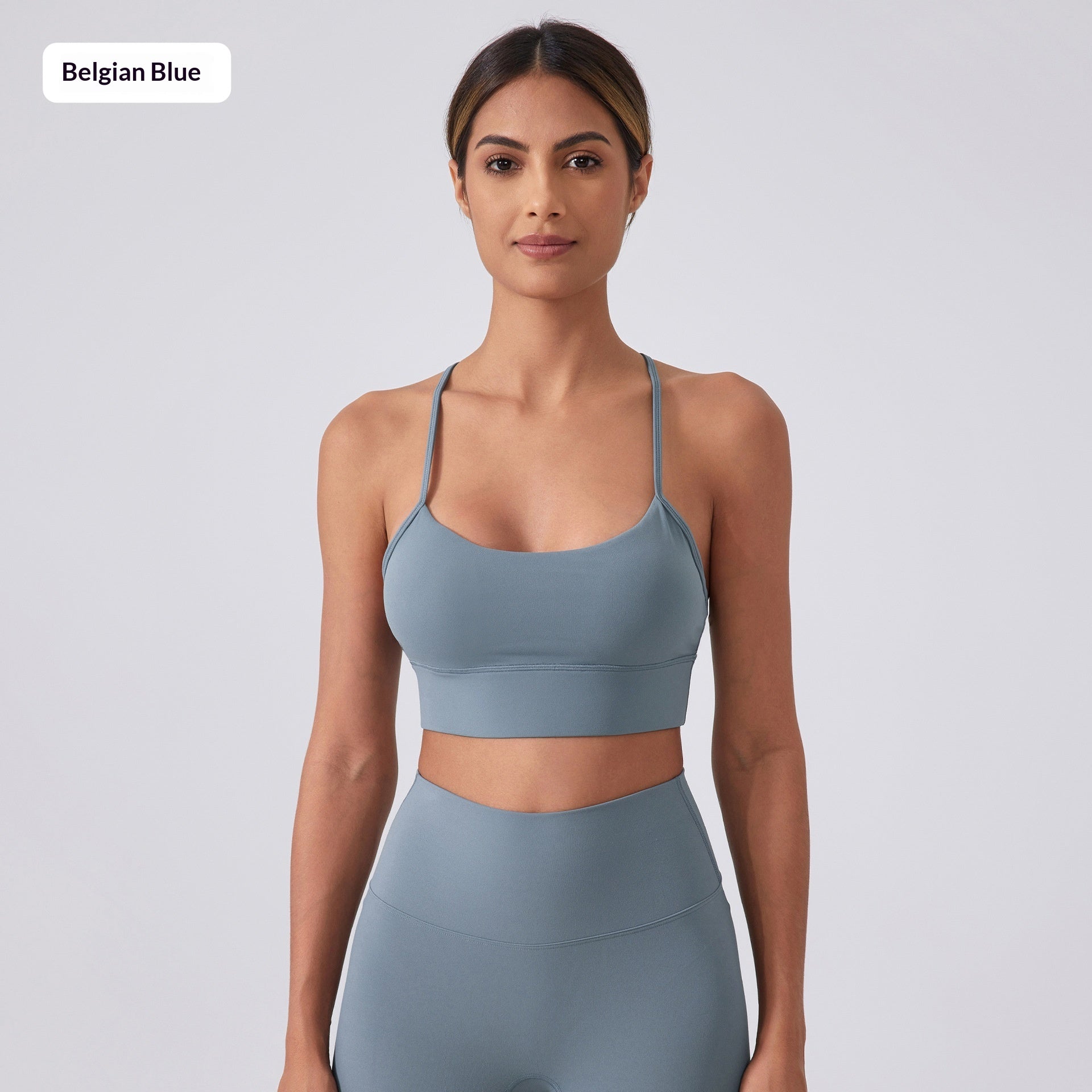Nude-Feel Y-Back Sexy Beauty-Back Yoga Bra