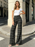 French-style Straight-leg Wide-leg Pants With A High Waistline That Exudes A High Drape Are Suitable For Women's Daily Commuting