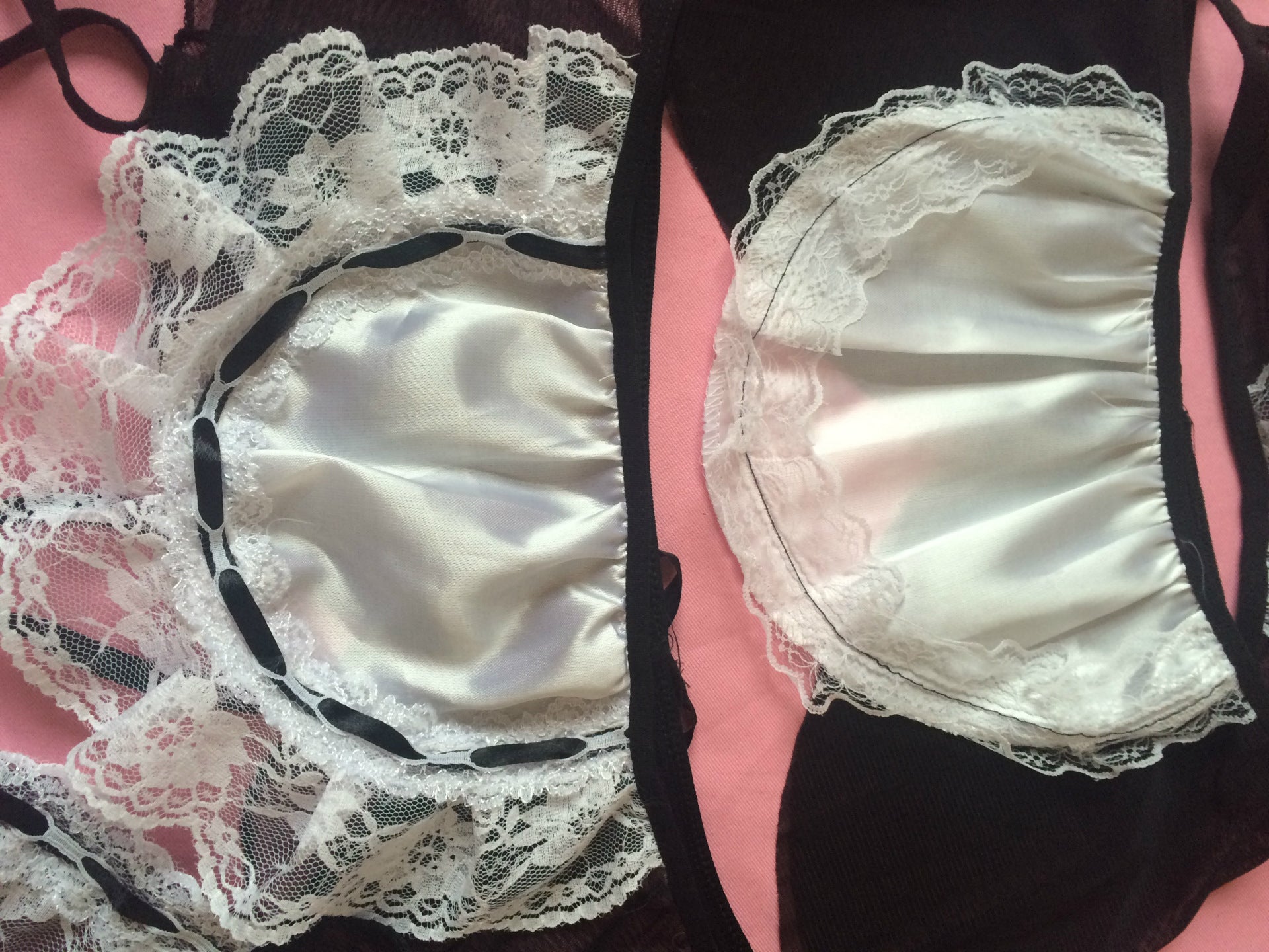 Maid Uniform Temptation Transparent Mesh Three-point Suit Maid Outfit