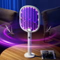 3000V Electric Rechargeable Swatter Mosquito Fly Killer And Bug Zapper Racket UK