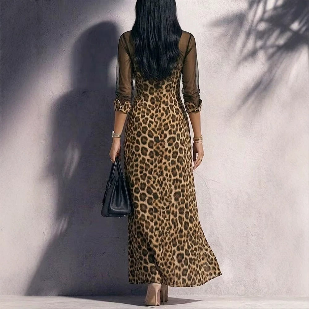 Fashionable Casual Split Womens Dress