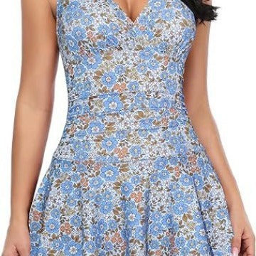Womens Casual And Versatile Figure-hugging Zip-up Dress