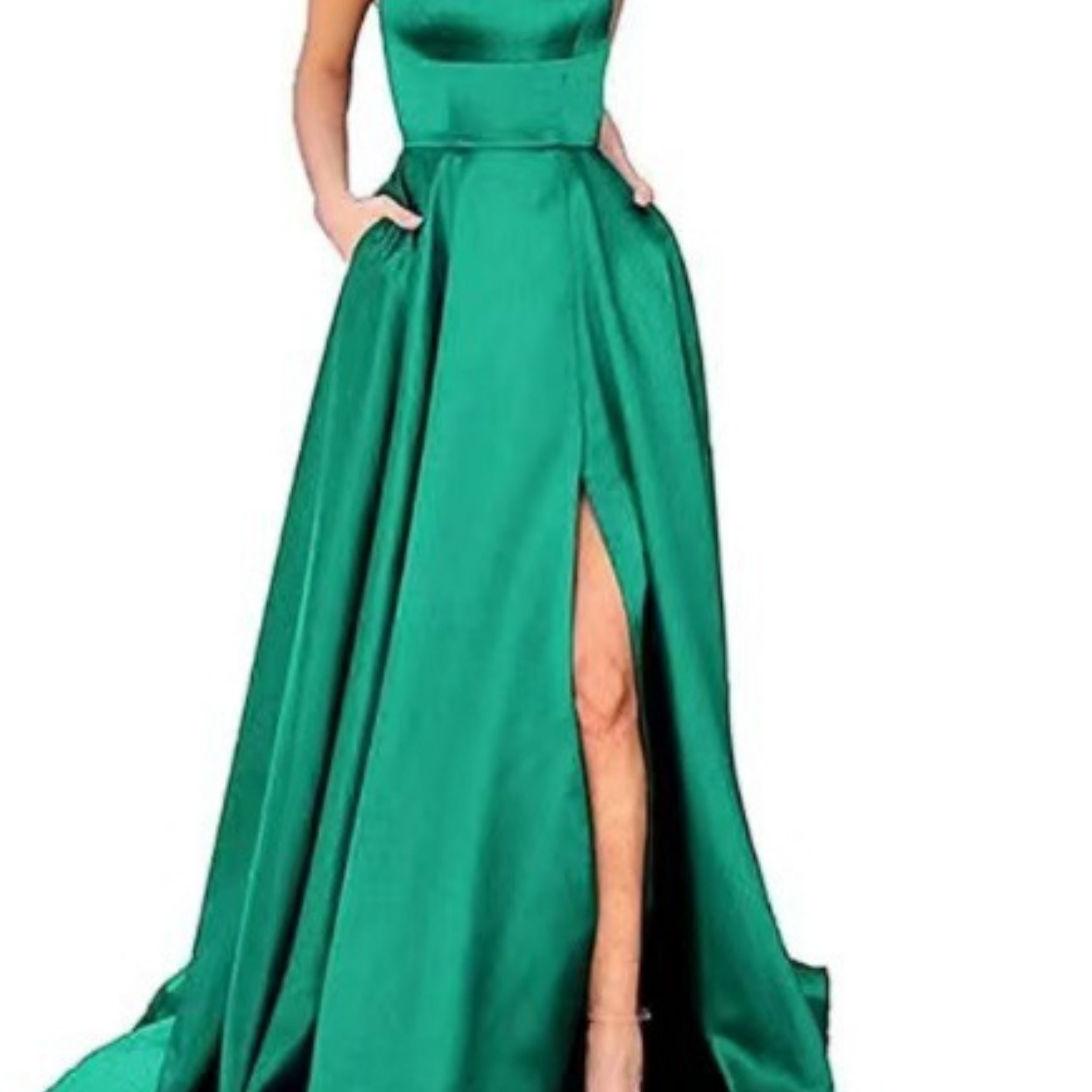 European And American Bridesmaid Dress, Long Style, Figure-flattering, Off-the-shoulder Design