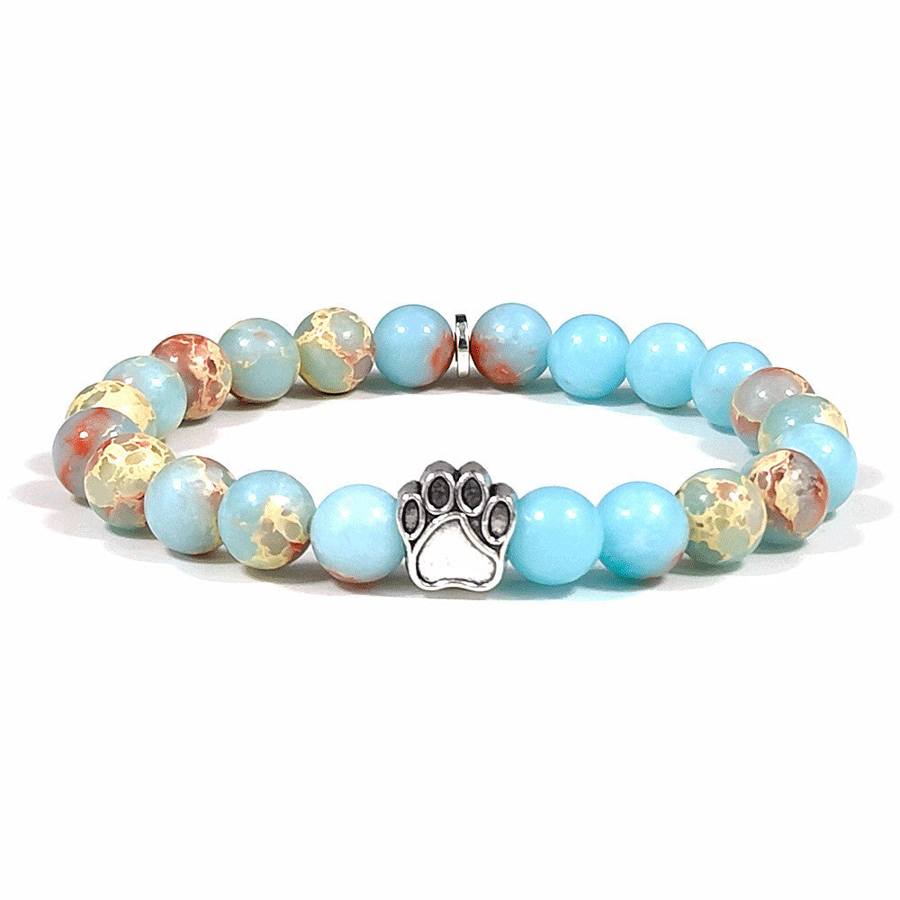 Bracelet With Royal Stone And Tigers Eye