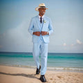 Mens Casual Best Man Two-Piece Suit