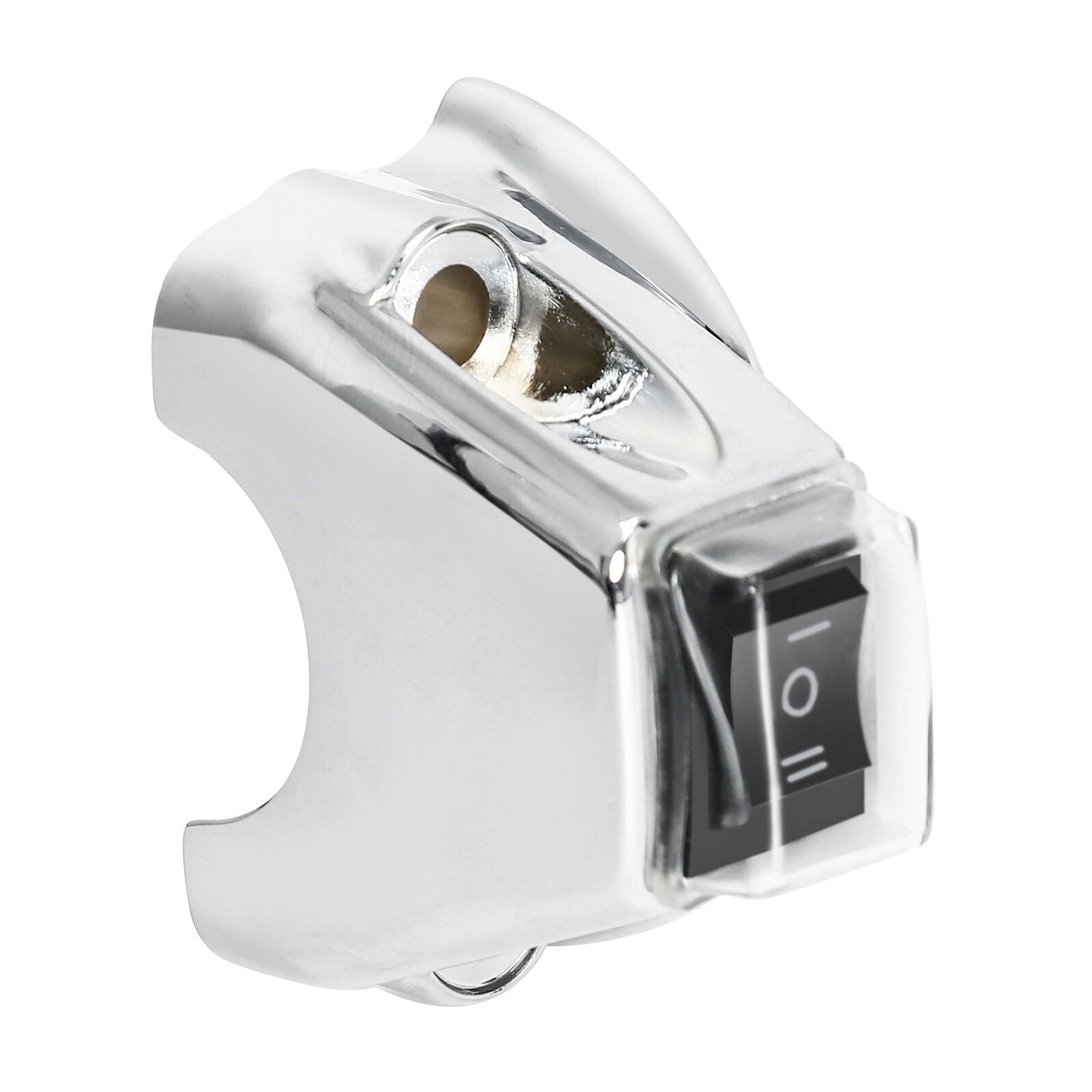 Handlebar Fog Headlight Horn S Witch Button For 2011-2013 Blackline Glide Chrome