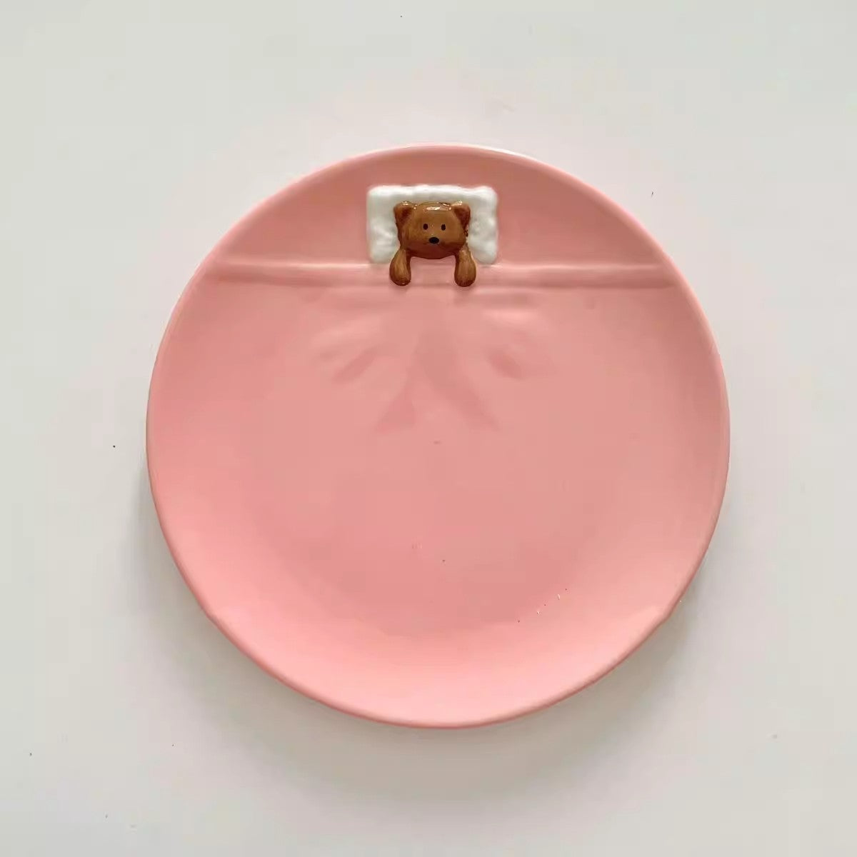 Ceramic Salad Home-use Creative Solid-color Pasta And Vegetable Dish