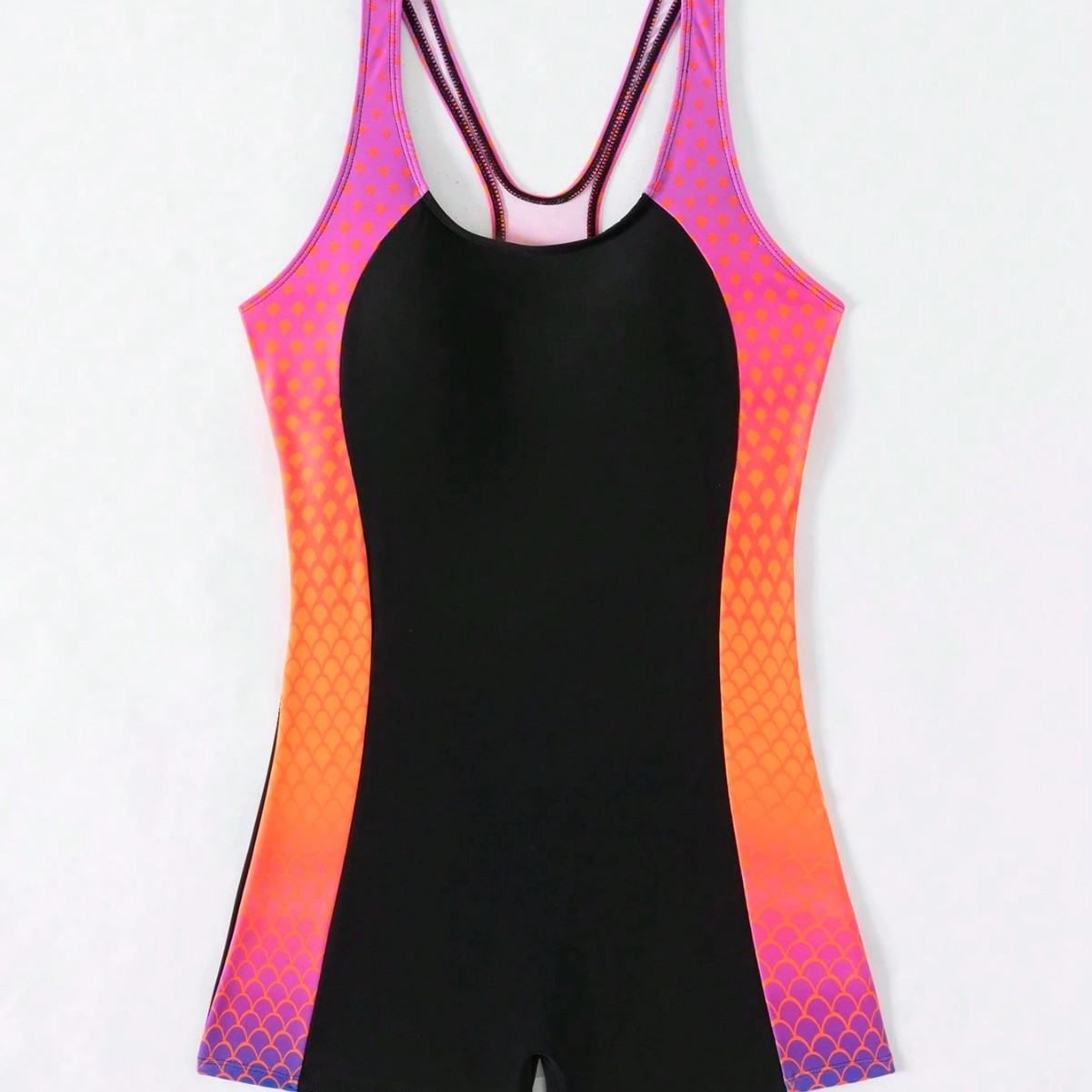 New Colorful Sports One-piece Swimsuit