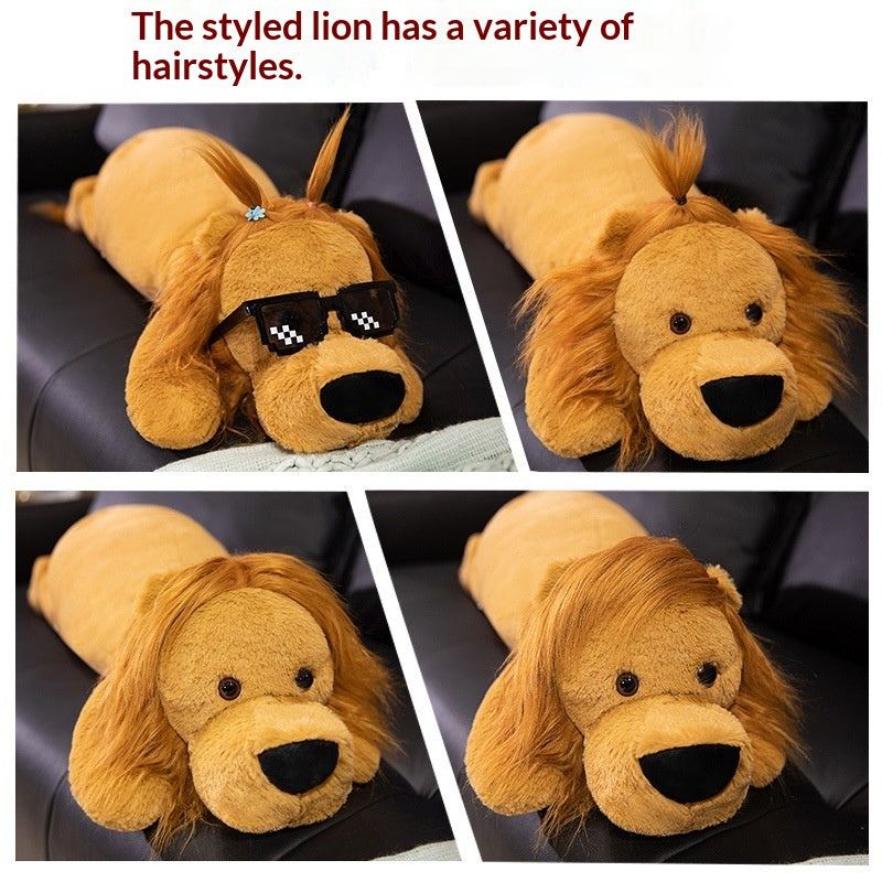 Extra-soft Long-strip Lion Plush Toy