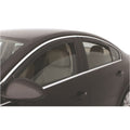 For Buick Regal 4pcs Smoke In Channel Window Visor Door Window Protection Trim