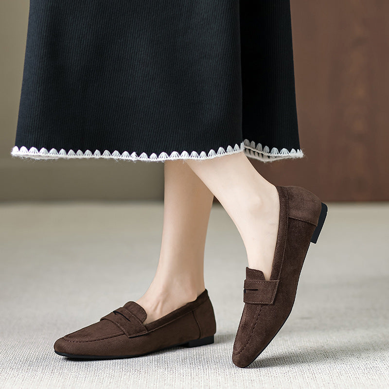Retro French Style Versatile Loafers