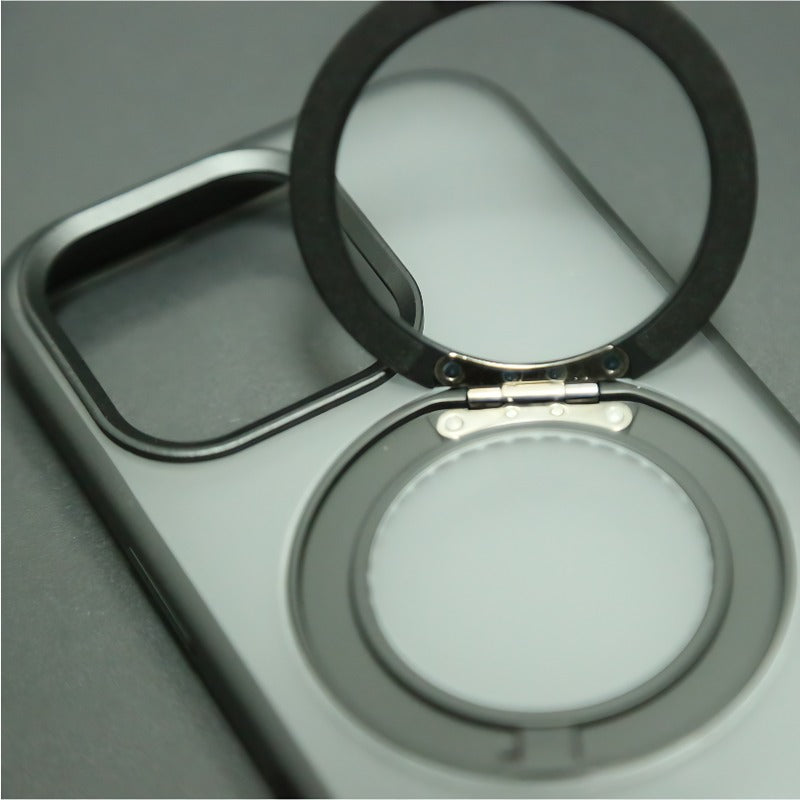 360degree  Rotating Stand  Case, Suitable For  Magnetic Anti Drop  Adjustable Horizontal And Vertical Screens, Essential For Office Workers And Drama Fans
