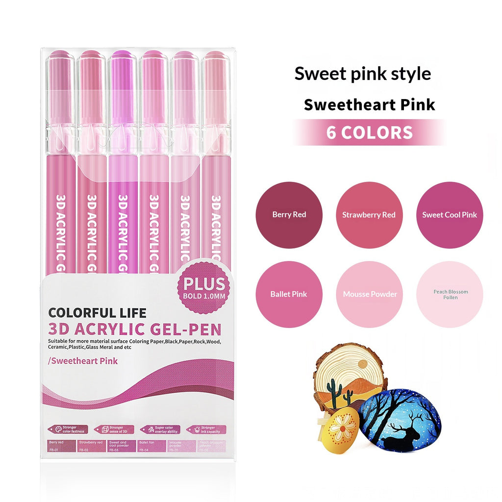Colored Drawing Planner Pen Set
