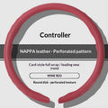 Perforated Non-Slip Card-Style Steering Wheel Cover