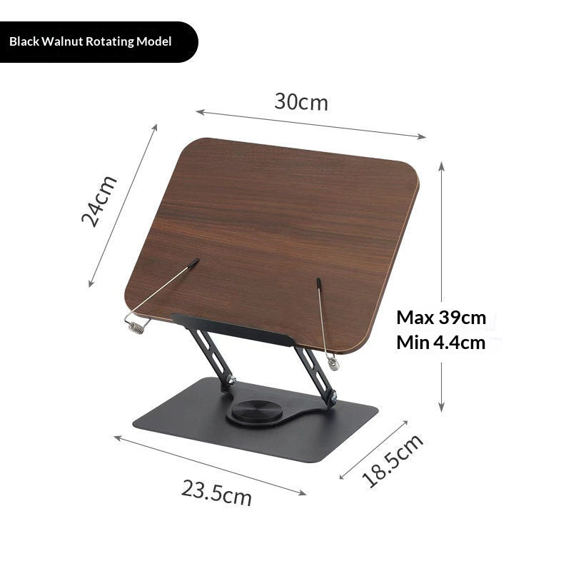 360 Rotating Desktop Book Stand Tablet Holder   Adjustable Reading Rest For Books, IPad  Tablets, Perfect For Students