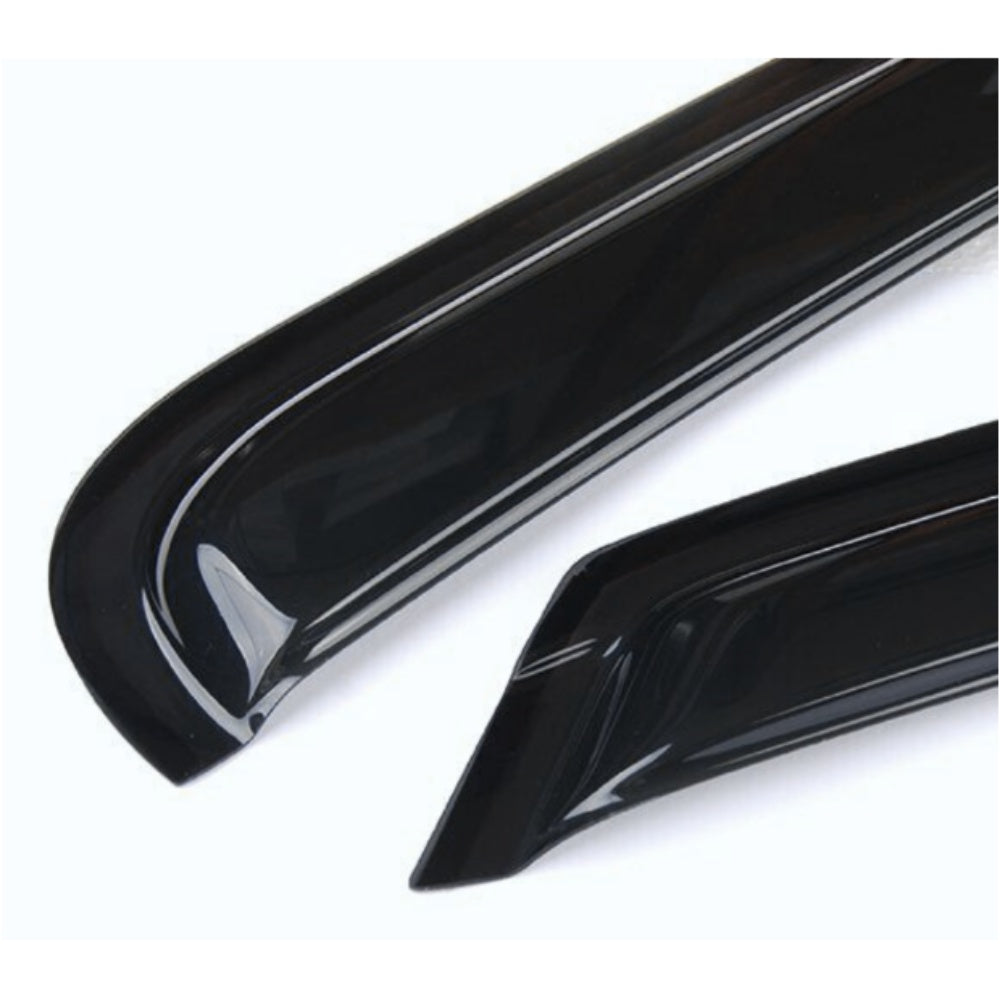 For N Issan 05-15 Xterra Window Visors Sun Vent Rain Guard Shade Smoked