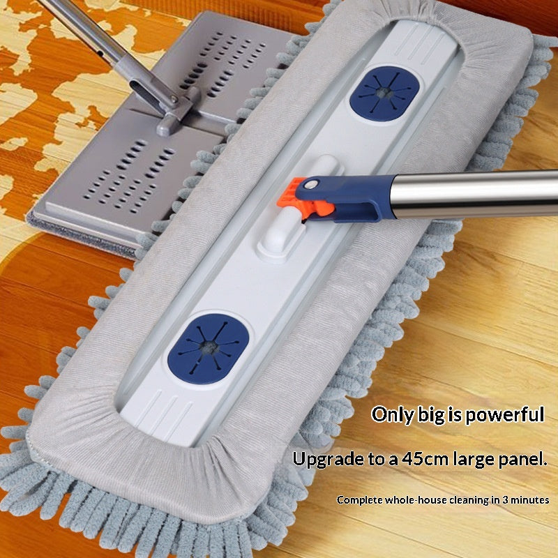 Hands Free Flat Mop Suitable For Both Wet And Dry Use