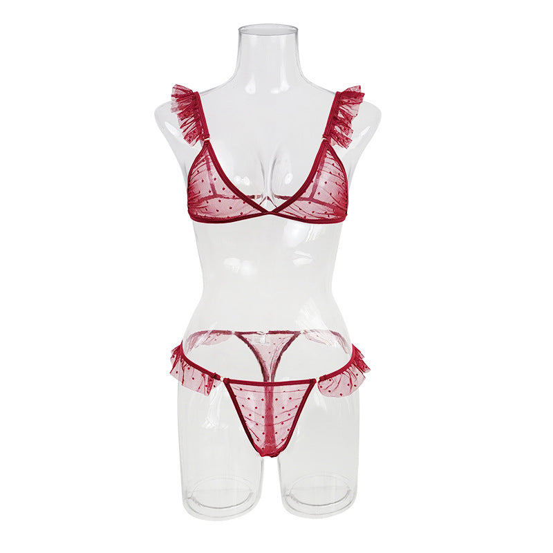 Three-point Bra Suit Mesh Perspective