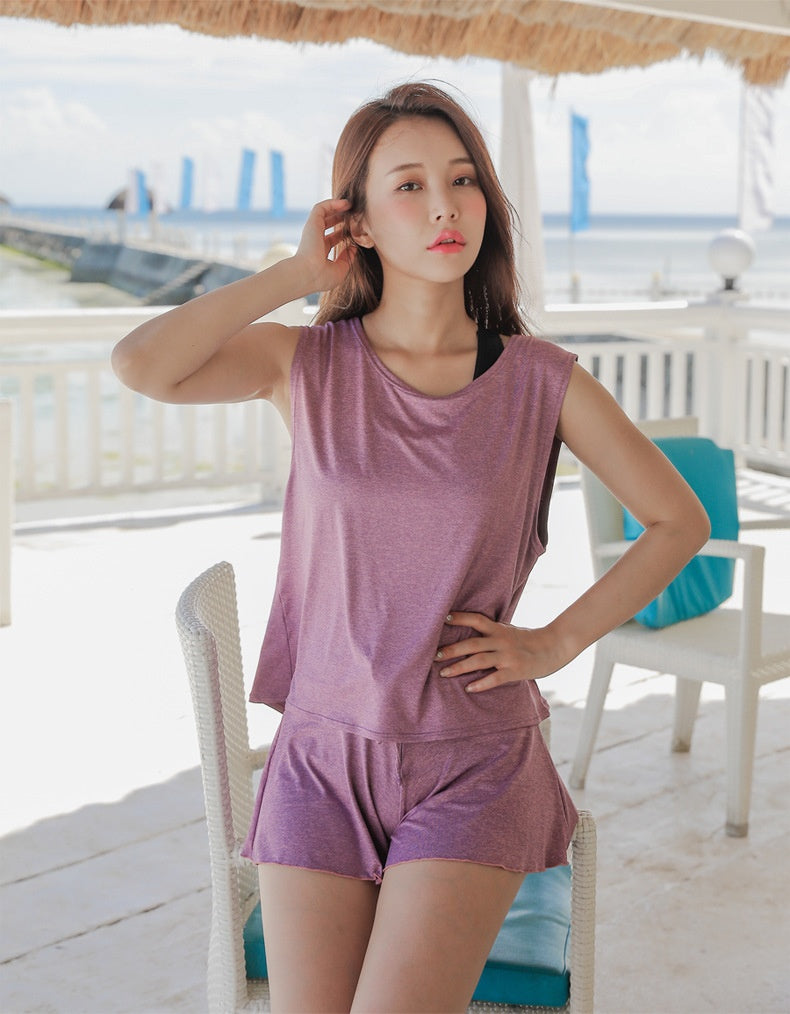 Beach Swimsuit Four-piece Set Swimsuit