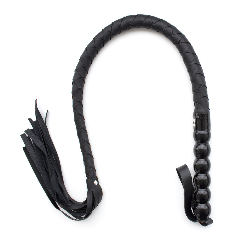 Queen Training A Leather-thonged Whip Binding