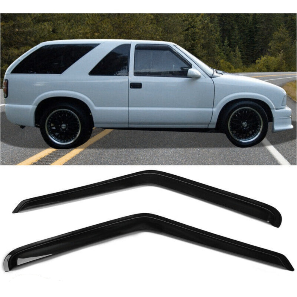 For 95-05 Blazer 94-03 S10 94-99 Sonoma Window Visor Deflector Guard 2pcs Set