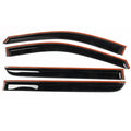 For 08-10 Odyssey Mini Passenger Van Window Visors Rain Sun Guard Deflector
