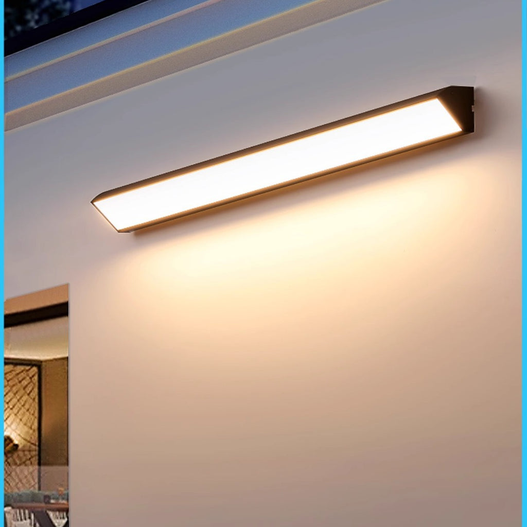 Villa Perimeter Fence, Balcony, Corridor Outdoor Waterproof Human-body Induction Wall Lamp