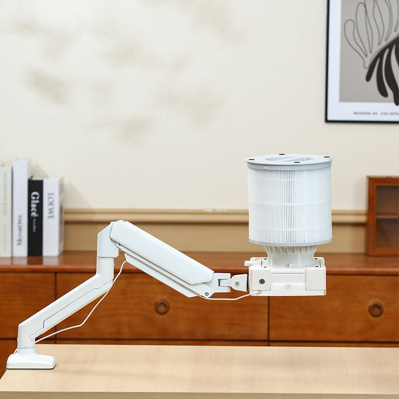 High-power Nail Vacuum With Lamp And Stand Air Powered