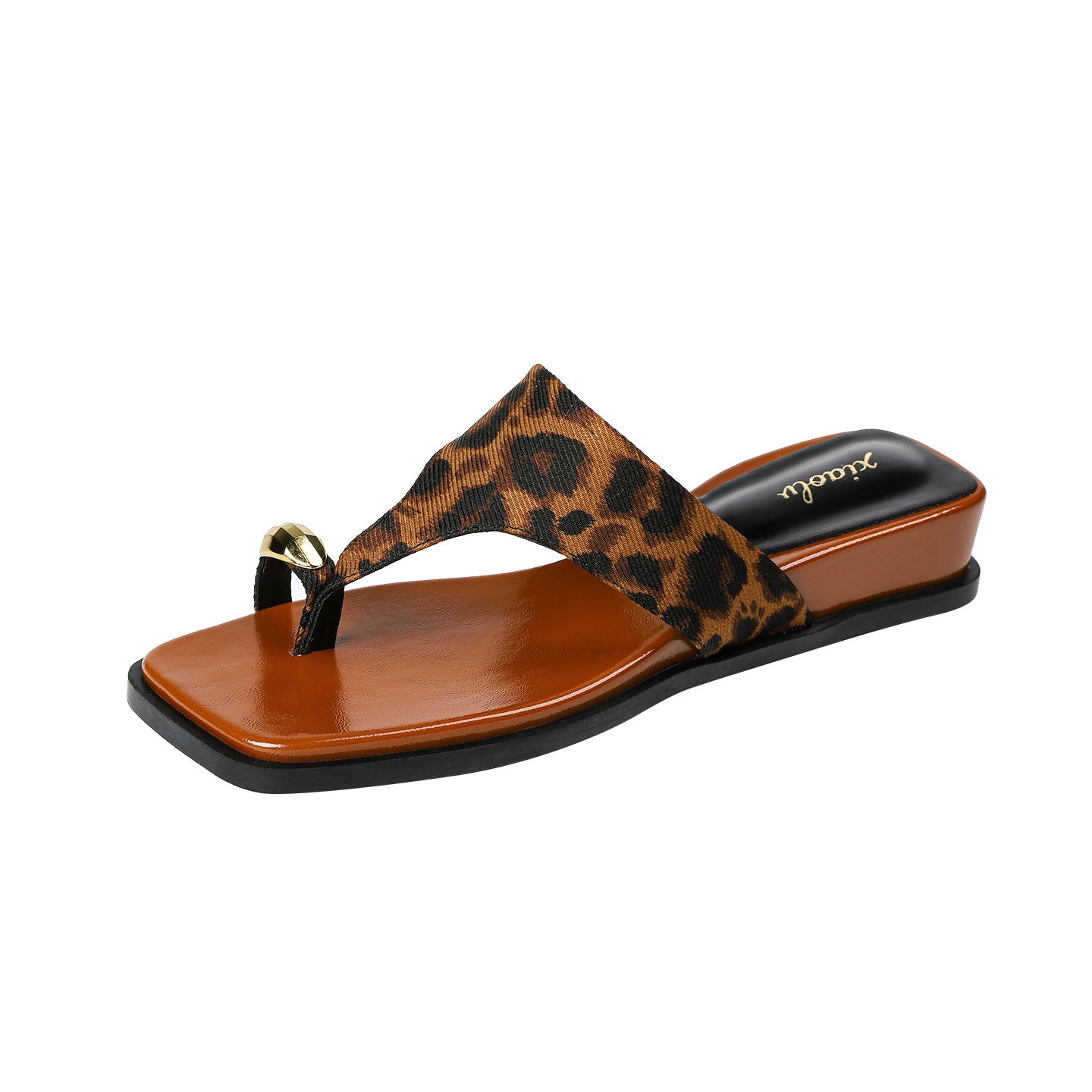 Women's Wedge Heel Open Toe Sandals - Height Increasing Platform Sole Comfortable Casual Summer Shoes
