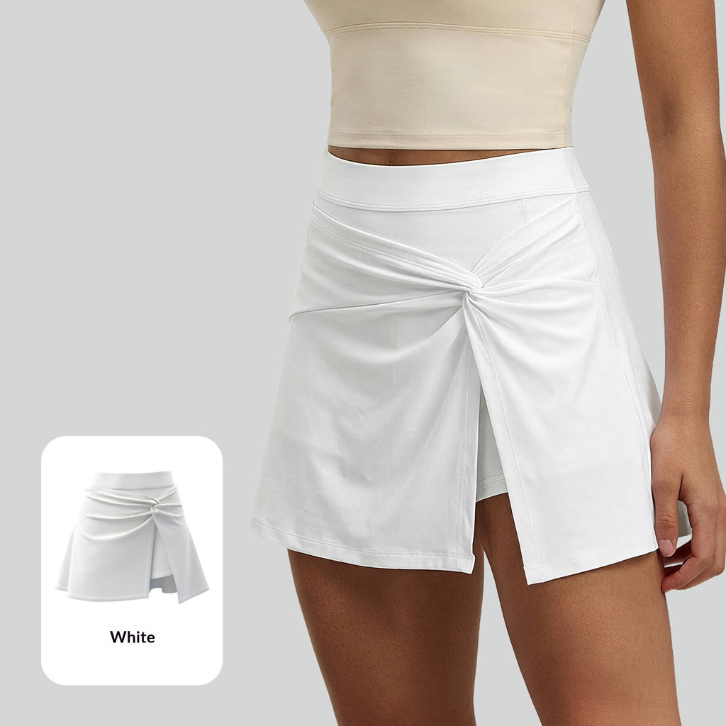 High Waisted Anti-exposure Yoga Skirt