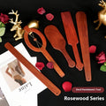 Household Portable Solid Wood Punishment Training Props Racket