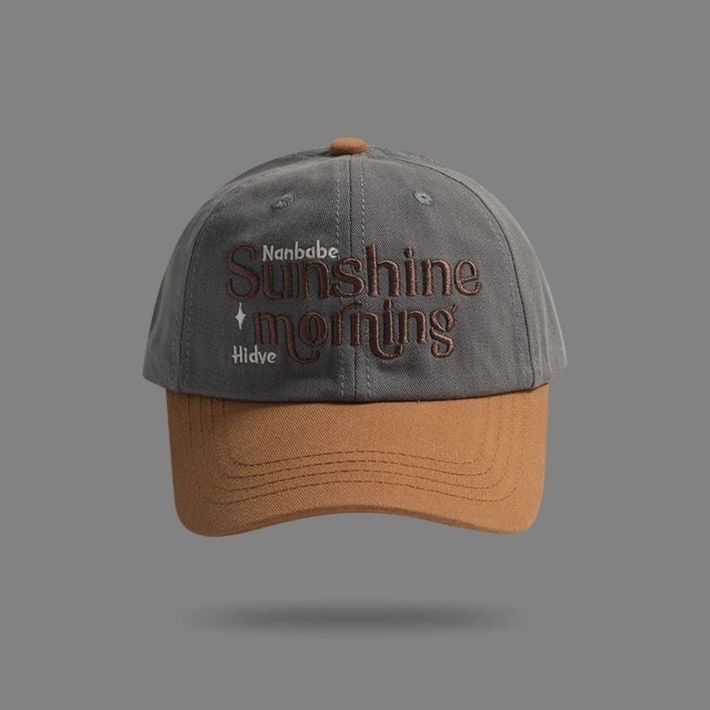 Men's And Women's Matching Multicolor Soft Top Embroidered Letter Fashion Casual Baseball Cap Suitable For Outdoor Picnics, Friends Gatherings, Shopping Attire