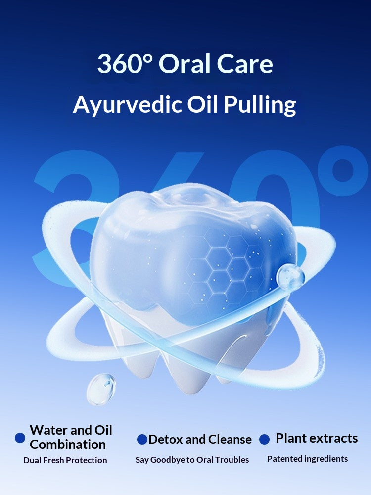 Single-use Oral Oil For A Clean Mouth And Long-lasting Fresh Breath