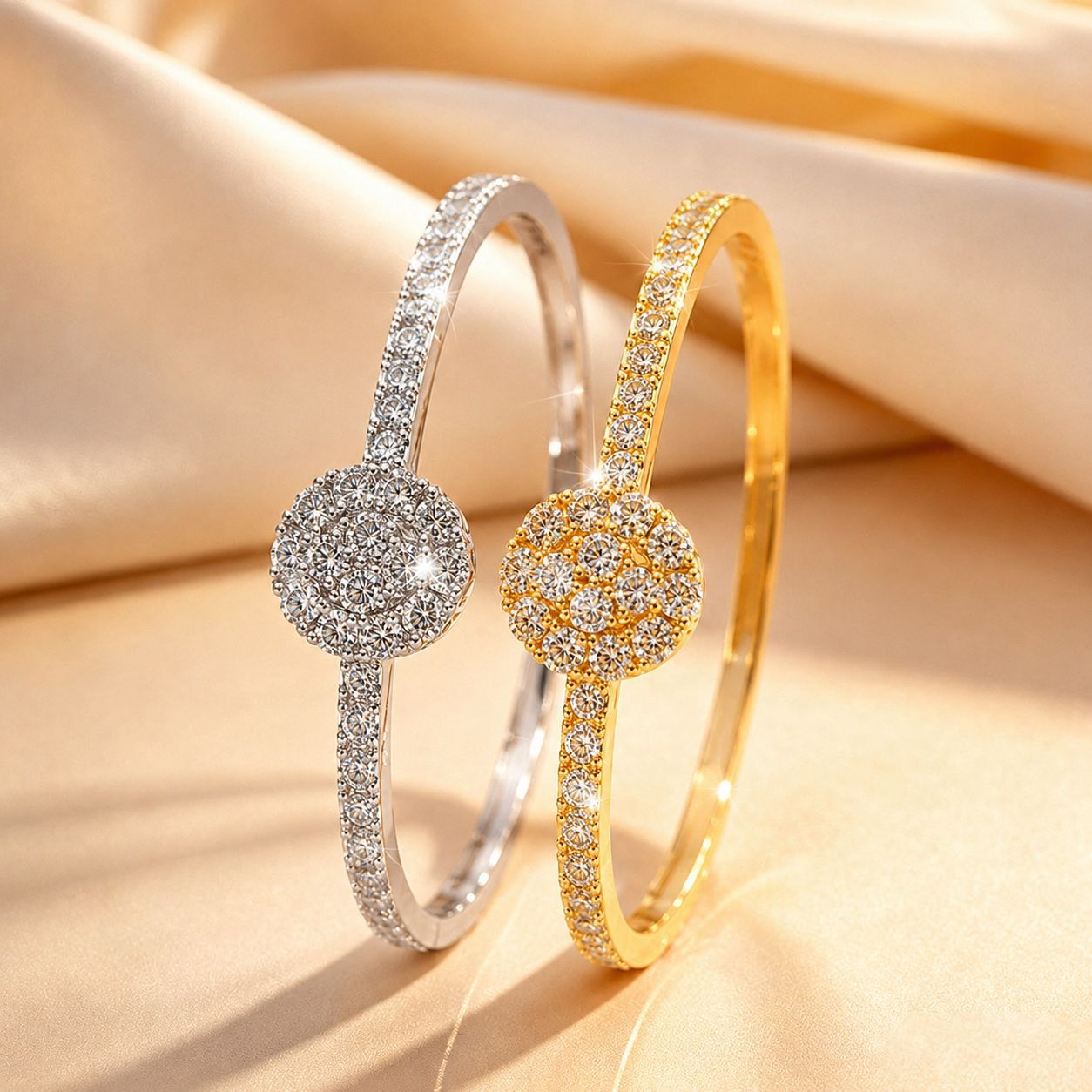 Full Diamond Exquisitely Crafted Minimalist Bracelet