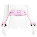 Men's & Women's Fashion Leather Handcuffs Girdle Tool