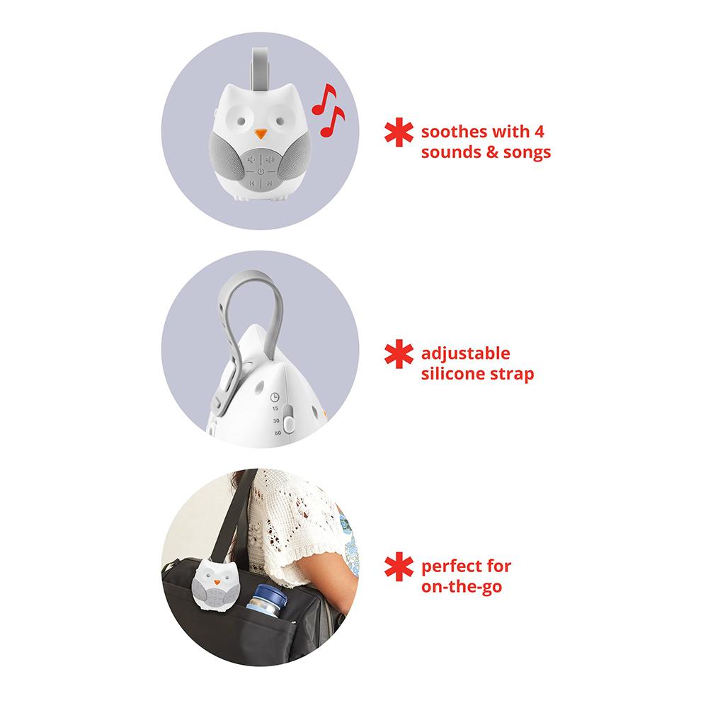 Soothing Music Machine Baby Sleep Aid  Features White Noise And Soft Light Newborn Sleep-Soothing Toy  A Must-Have For Moms And Babies