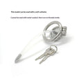Stainless Steel Male Bondage Lock AlternativeToy