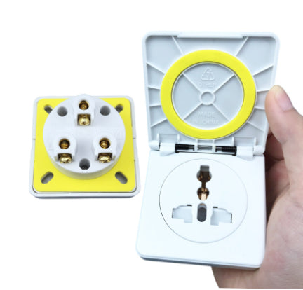 Multifunctional Waterproof Electromechanical Socket For RV Industry
