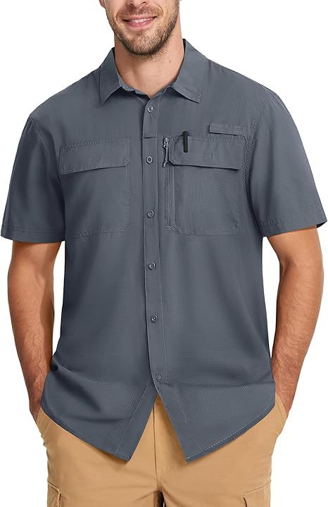 Solid-color Outdoor Quick-drying Breathable Lightweight Shirt