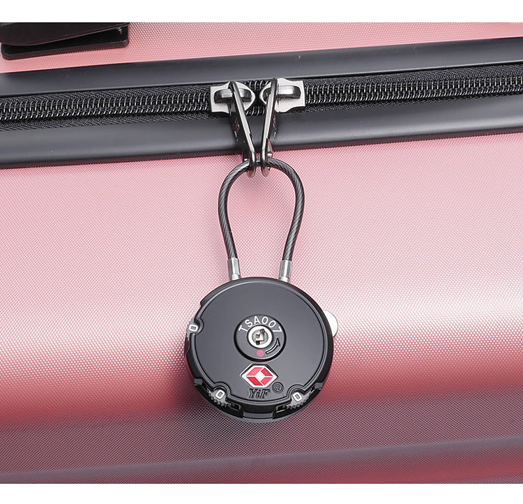 Wire Rope Suitcase Password Lock