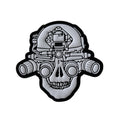 Outdoor Glow-in-the-dark Skull Soft Silicone Hook And Loop Patch