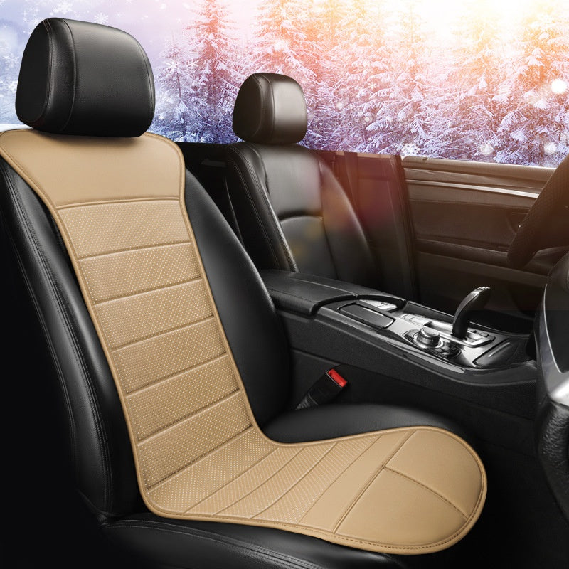 Vest-style Car Heated Seat Cushion Winter Single Piece